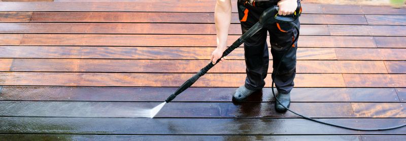 Deck Power Washing