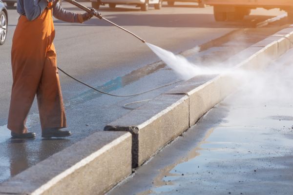 Commercial Concrete Cleaning in Granger