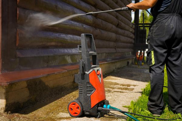 Wood House Exterior Cleaning