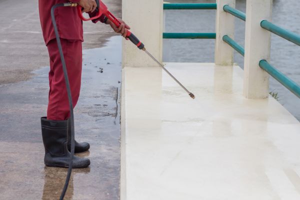 Industrial Concrete Cleaning in Granger