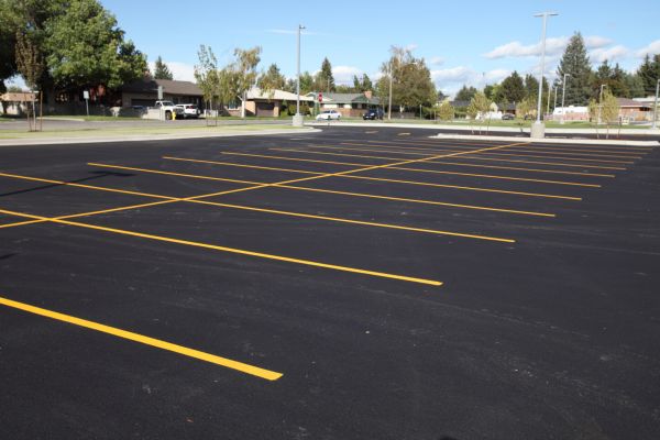Parking Lot Washing in Granger