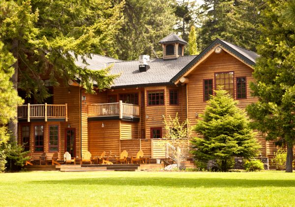 Cabin Siding Pressure Washing