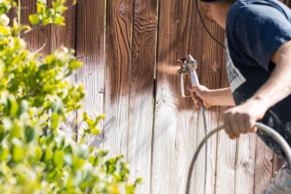 Fence Stain Removal