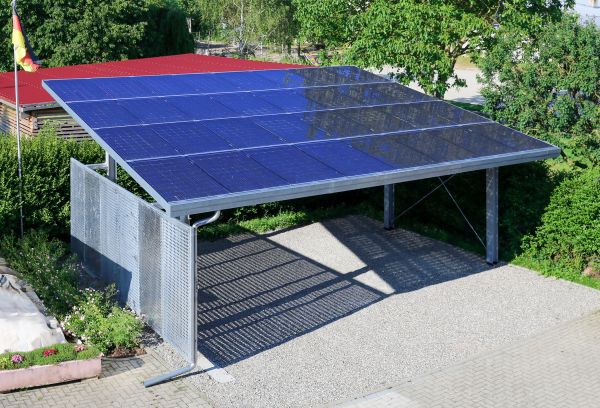 Carport Pressure Washing in Granger