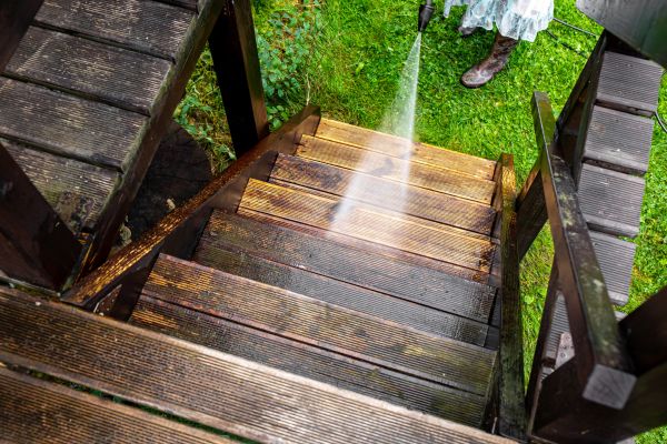 Wood Power Washing Service